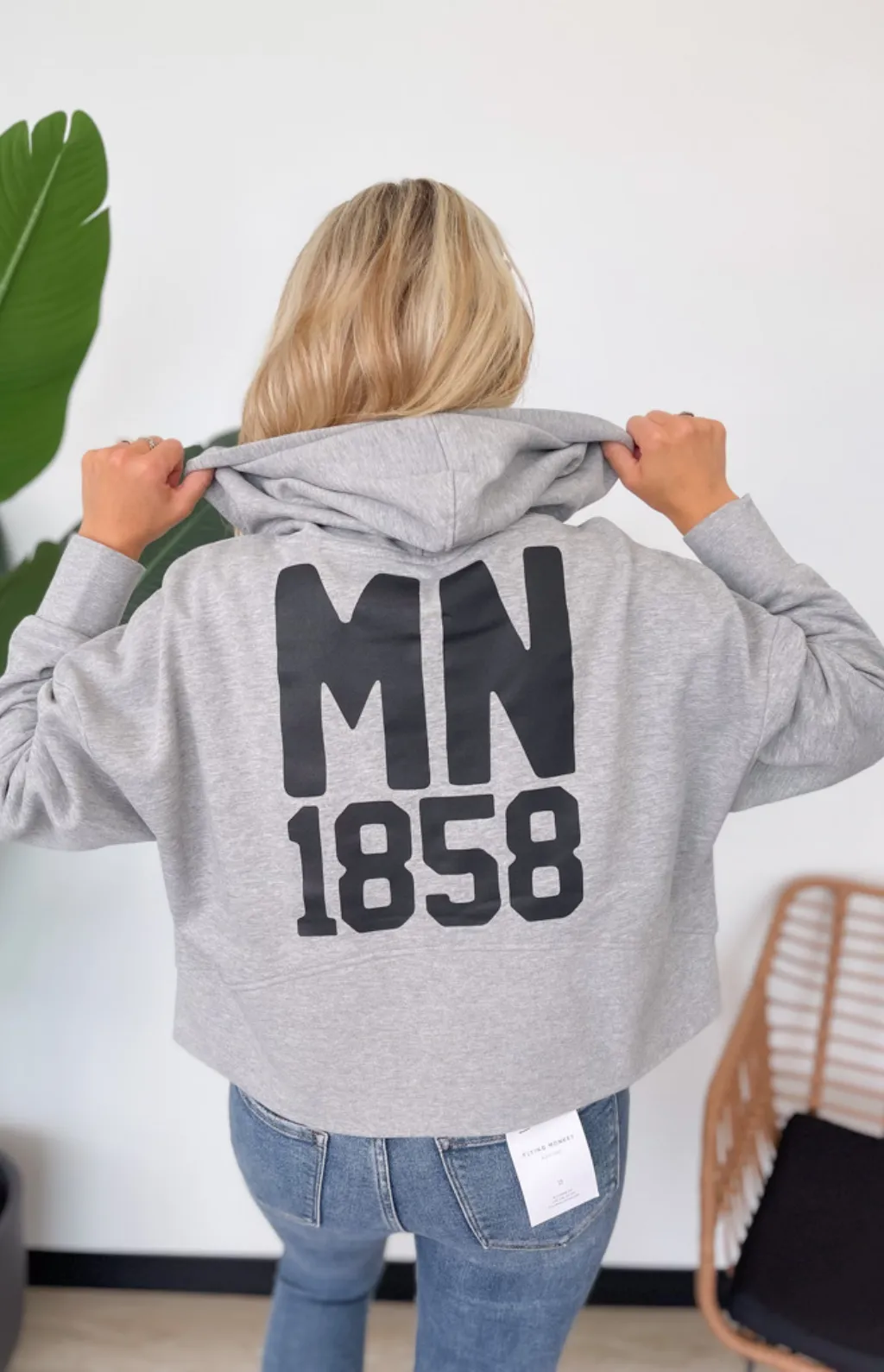 1858 MN Half Zip Hoodie