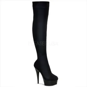 6" Stretch Platform Thigh Boot (DELIGHT-3002)