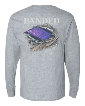 Abstract Duck Wings Long Sleeve Tee