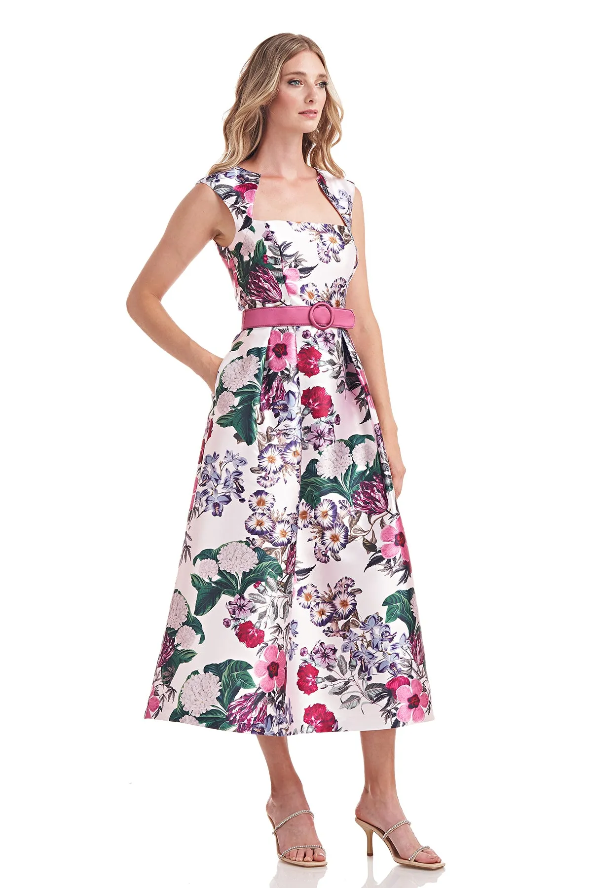 Alma Tea Length Dress