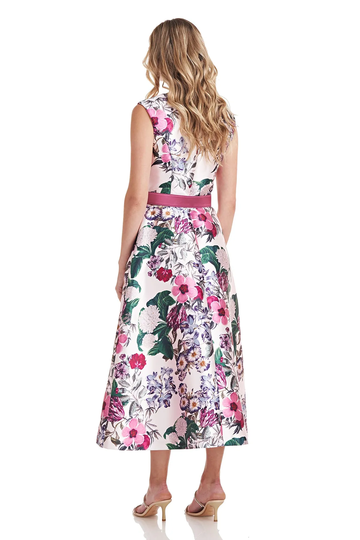 Alma Tea Length Dress