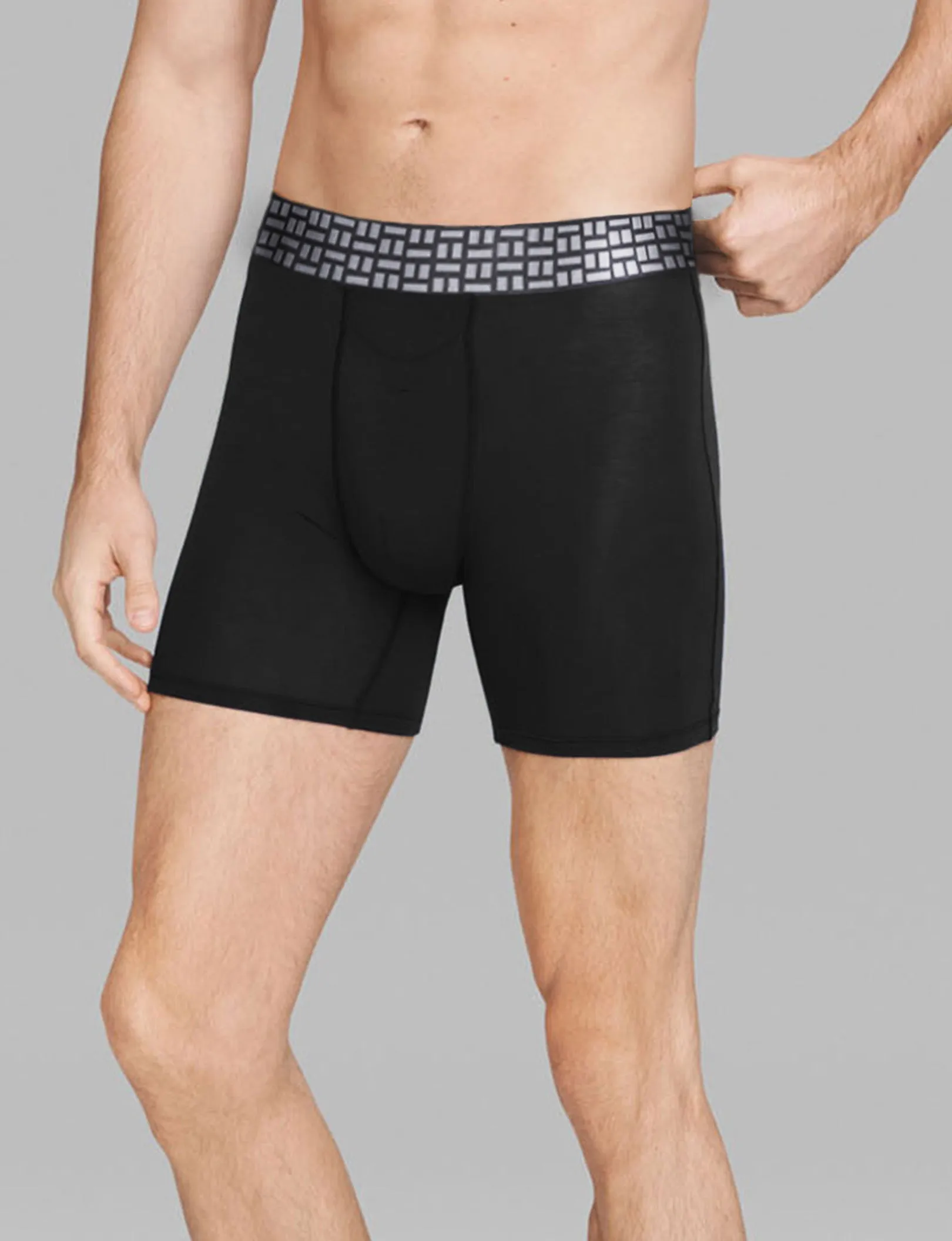 Apollo Mid-Length Boxer Brief 6"