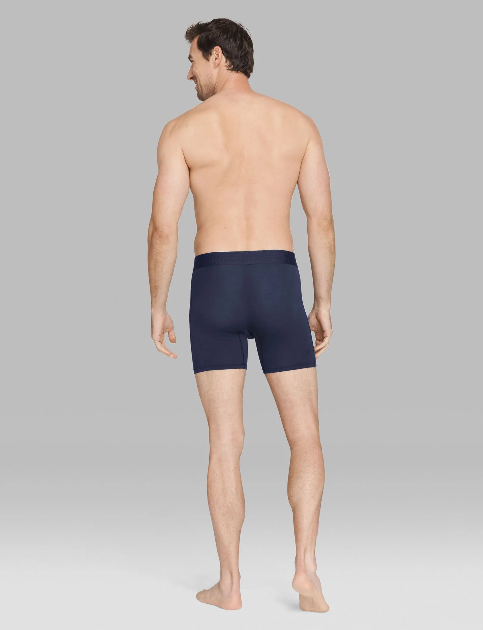 Apollo Mid-Length Boxer Brief 6"