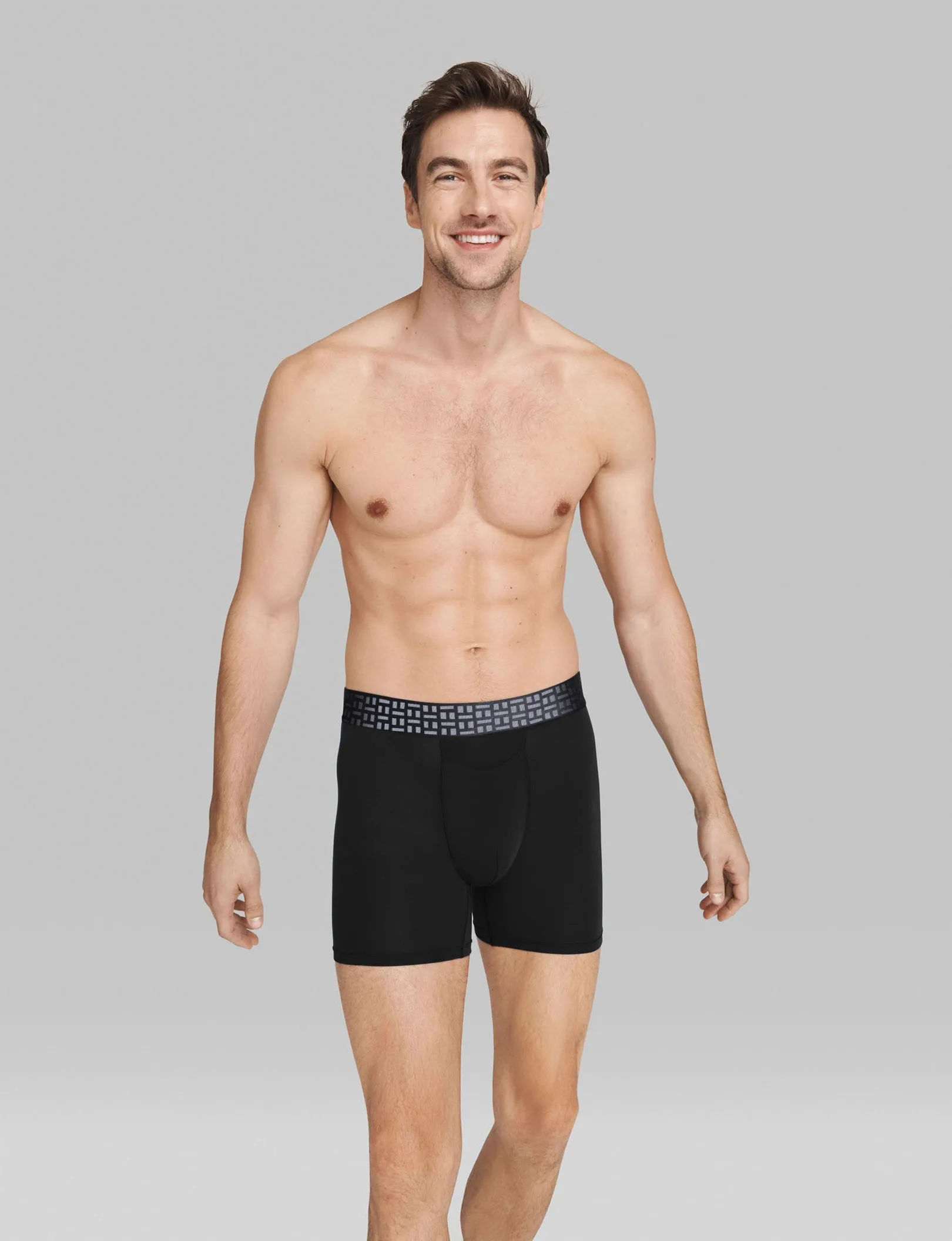 Apollo Mid-Length Boxer Brief 6"