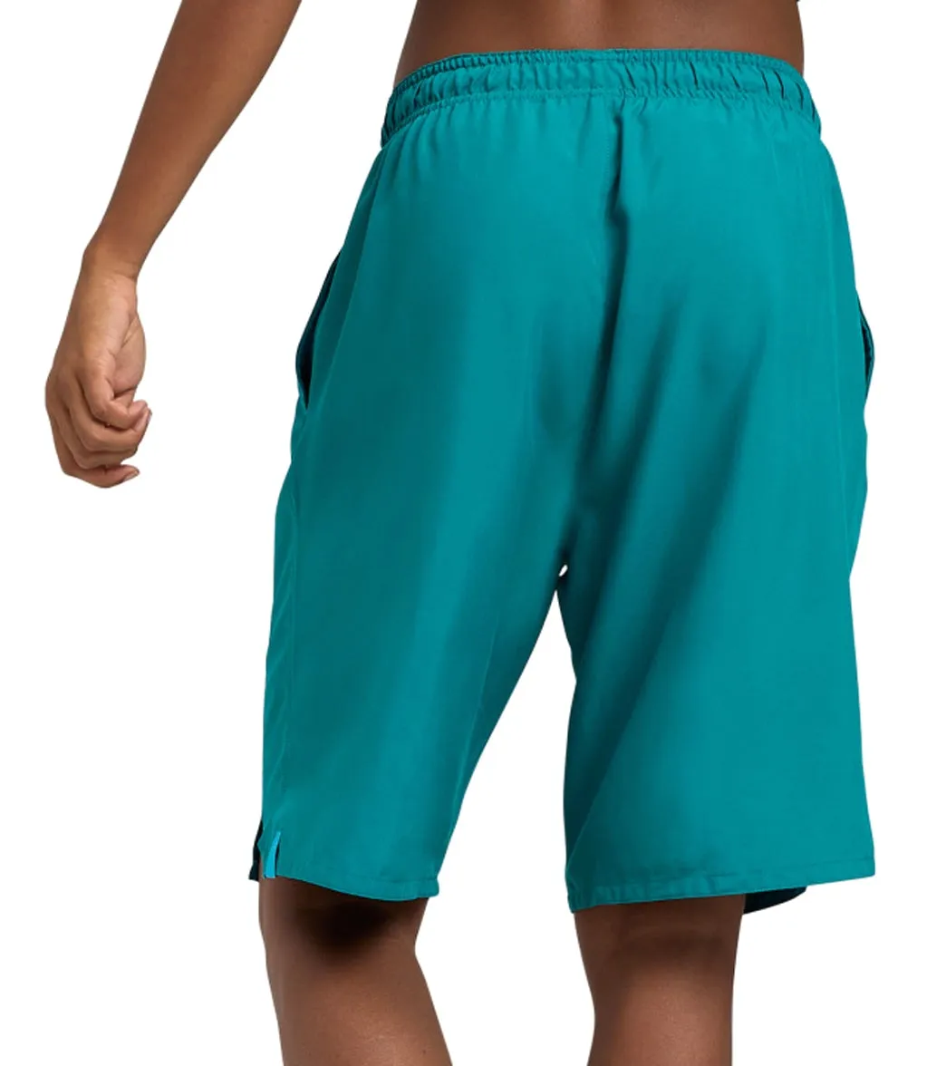 Arena Unisex Team Panel Bermuda Shorts Green Lake