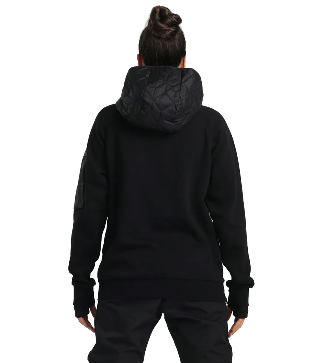 Arena Unisex Tech Pullover Hoodie Black