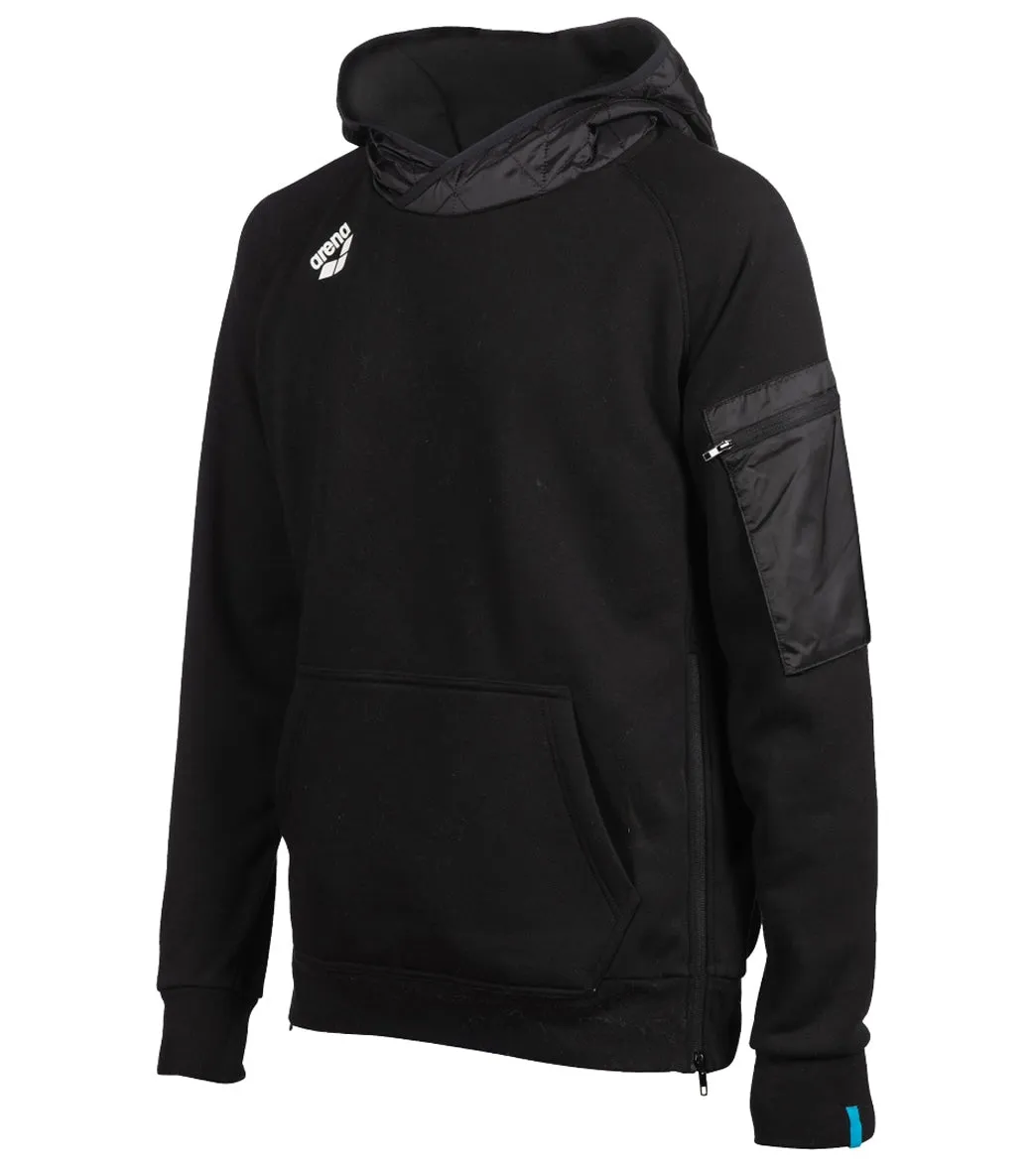 Arena Unisex Tech Pullover Hoodie Black