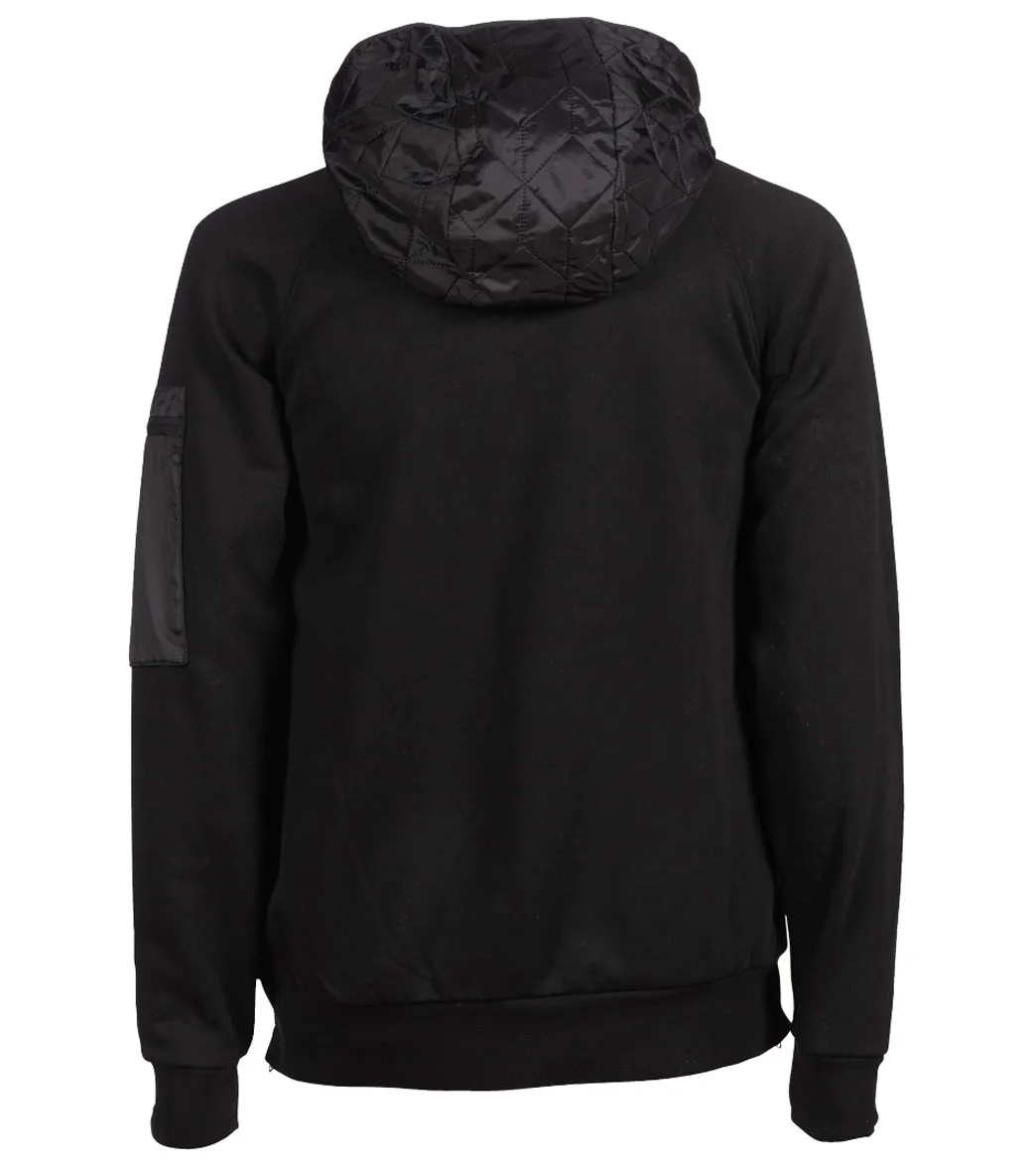 Arena Unisex Tech Pullover Hoodie Black