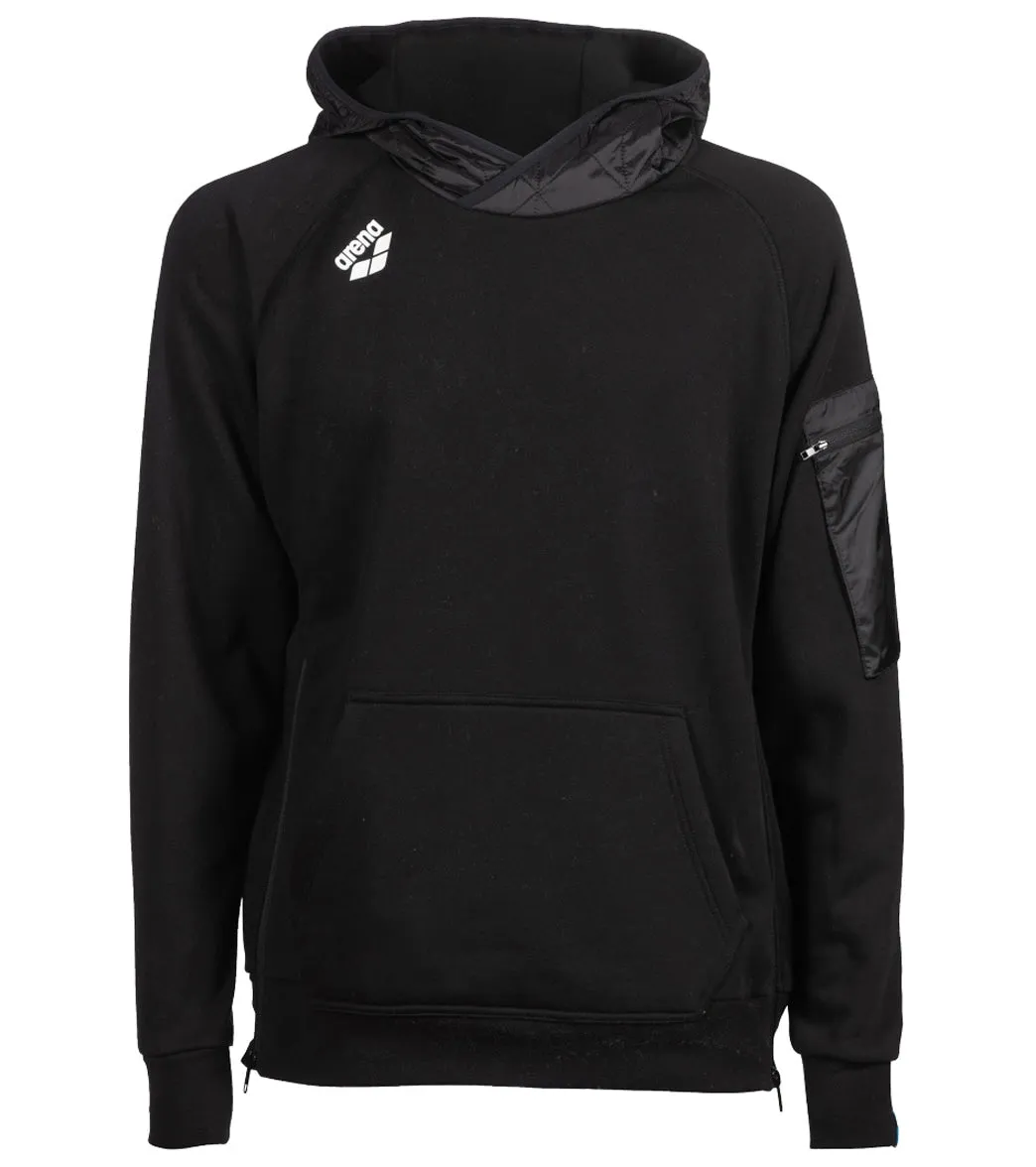 Arena Unisex Tech Pullover Hoodie Black