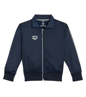 Arena Youth Team Line Knitted Poly Jacket Navy