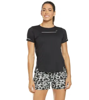 Asics  Women's Lite Show Short Sleeve Performance Black