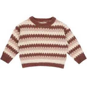 Aspen Sweater in Multi Stripe by Rylee & Cru