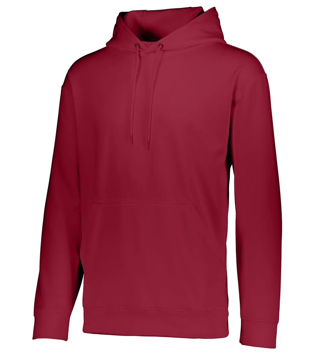 Augusta Sportswear Unisex Wicking Fleece Hoodie Cardinal