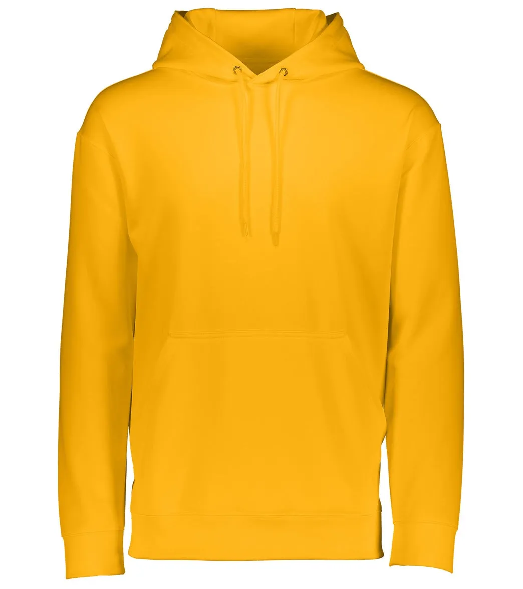 Augusta Sportswear Unisex Wicking Fleece Hoodie Gold