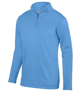 Augusta Sportswear Youth Wicking Fleece Quarter-Zip Pullover Columbia Blue