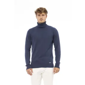 Baldinini Trend Blue Modal Men Men's Sweater