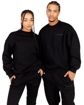 Capital V2 Crewneck - Black / Black