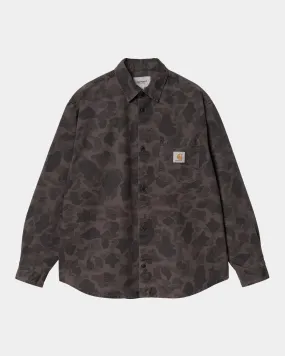 Duck Camo Shirt | Green / Graphite (garment dyed)