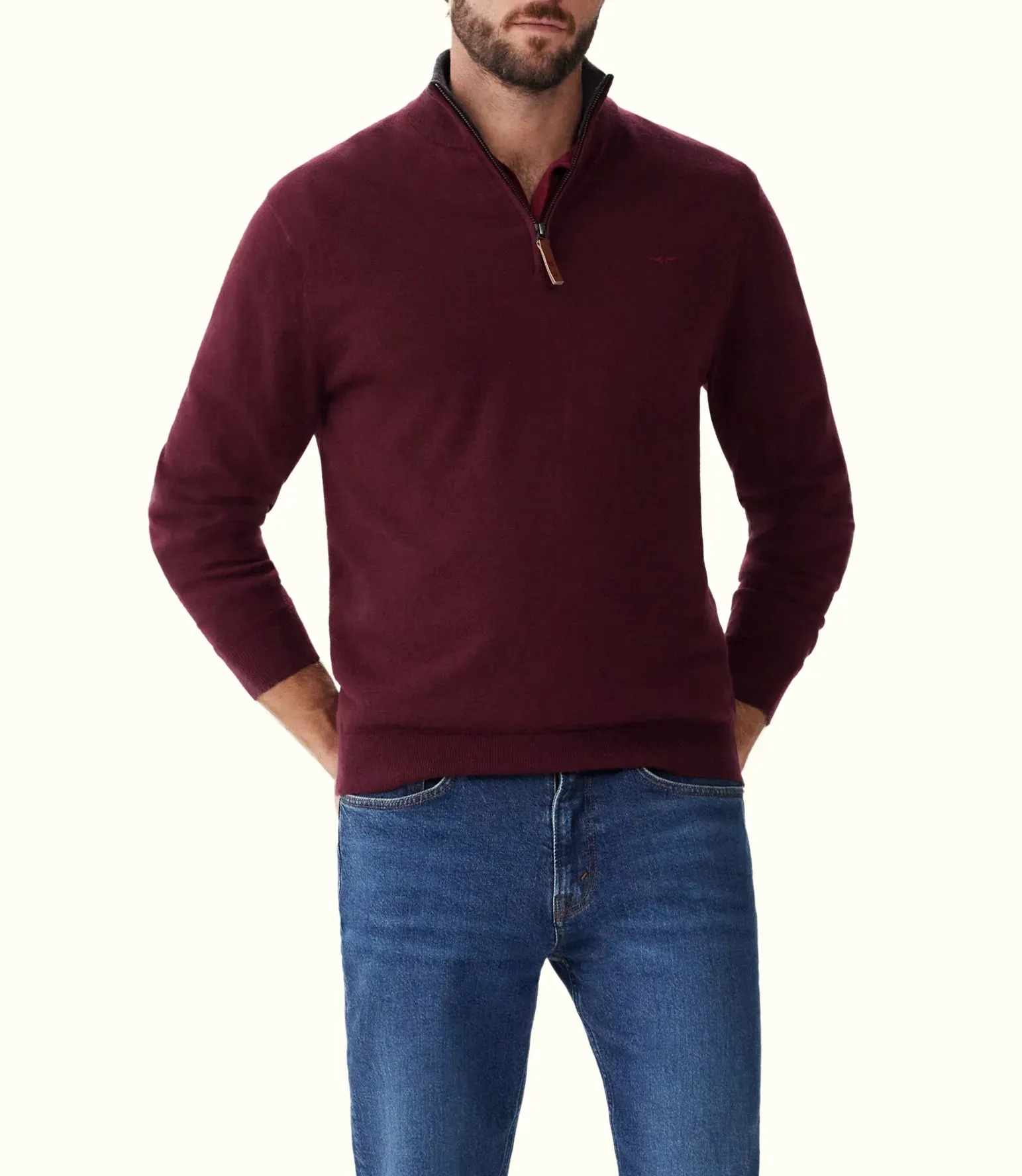 Ernest Sweater - Burgundy