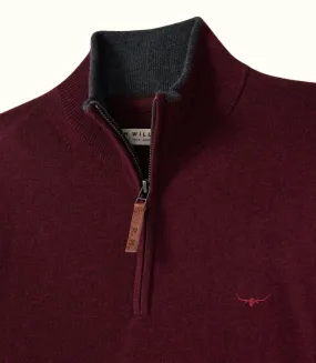 Ernest Sweater - Burgundy