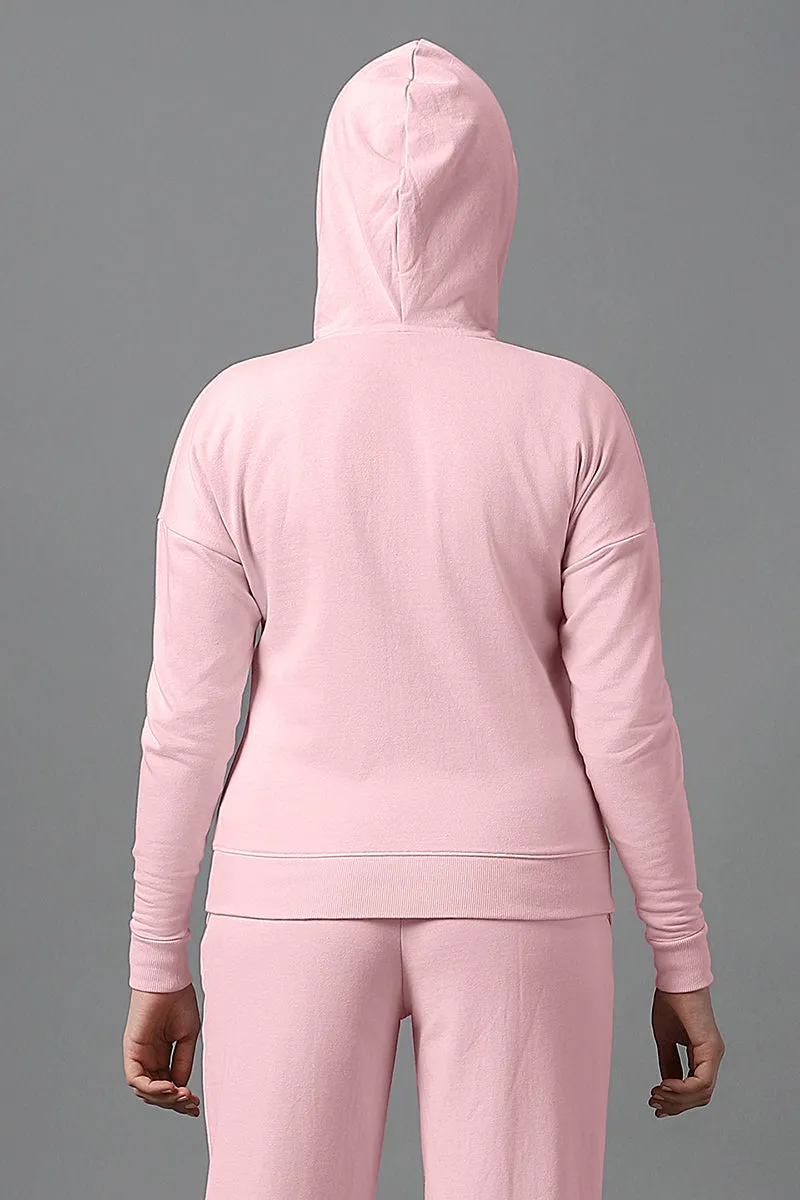 Essential Fleece Hoodie - Rose Shadow