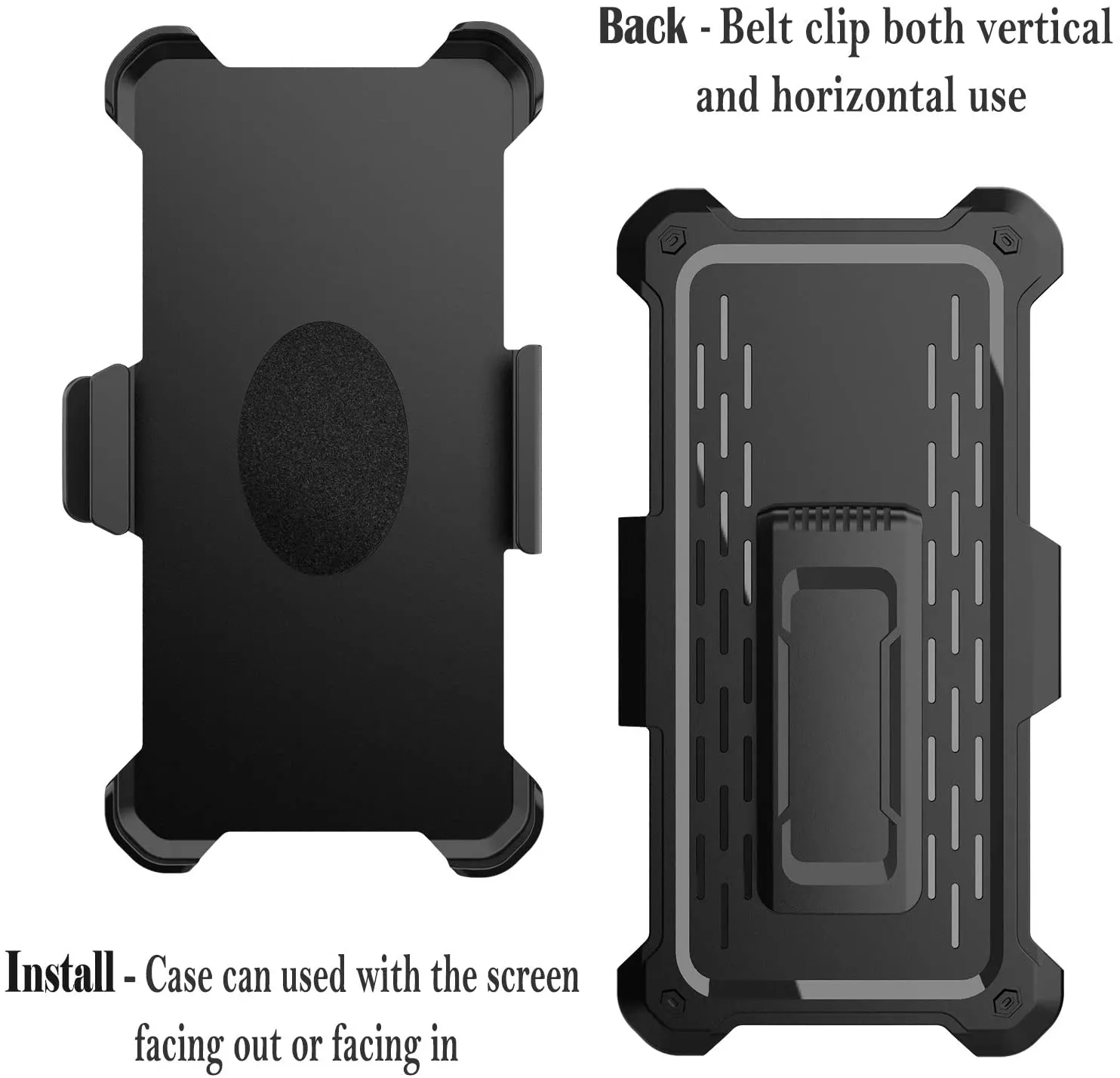 FITO Holster Belt Clip iPhone 12 Pro Max Case 6.7 inch, Full Body Protection Case