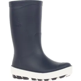 Kamik Riptide Navy White Boys Rain Boots