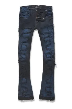 Kids Stacked Oasis Denim (Dark Night)