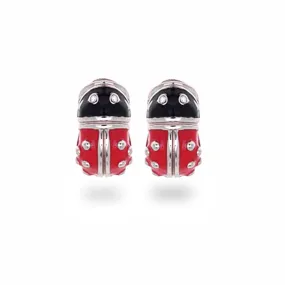 Lady Bug Enamel Reversible Hugs®