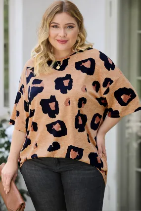 Leopard Plus Size Top