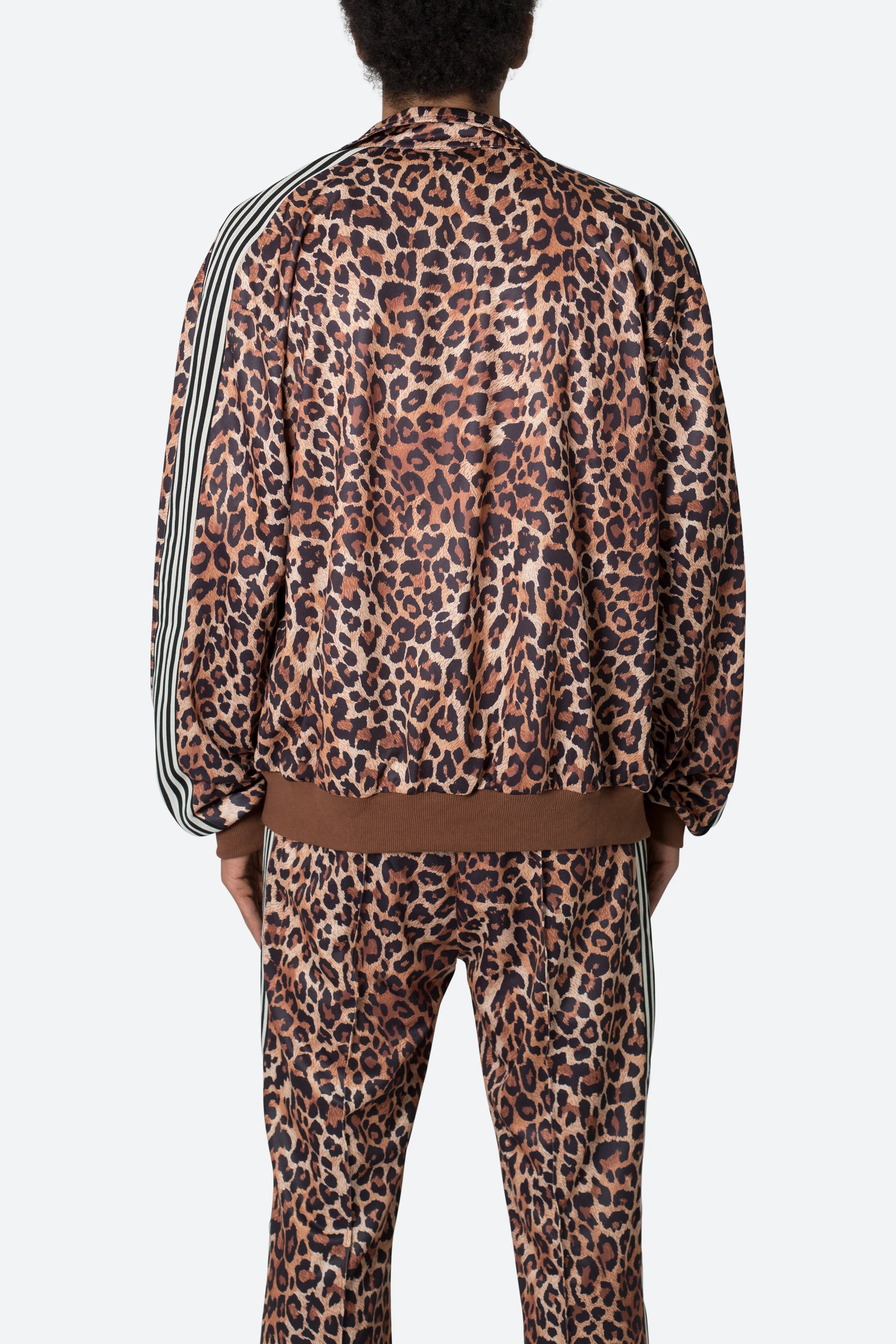 Leopard Track Jacket - Leopard Print