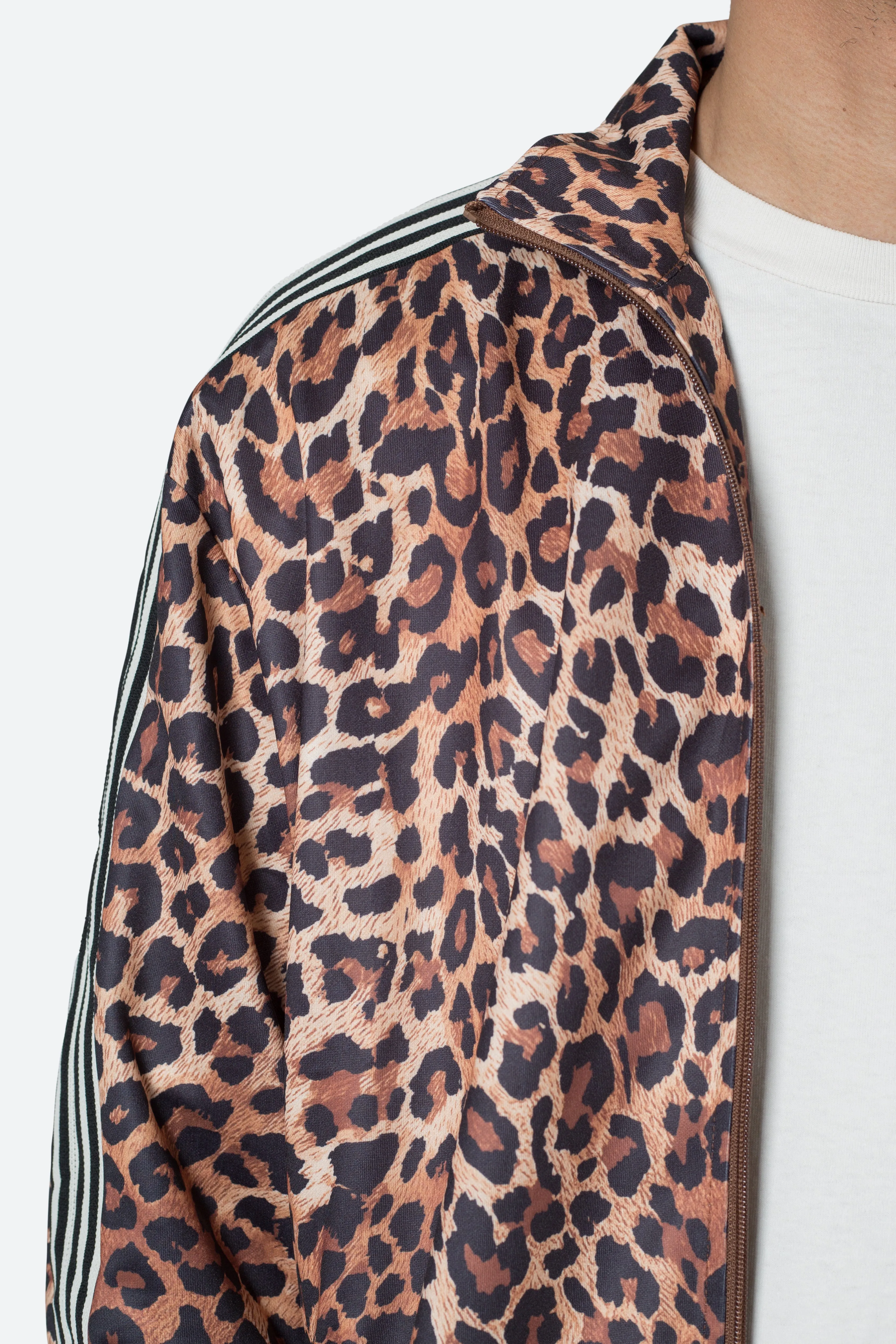 Leopard Track Jacket - Leopard Print