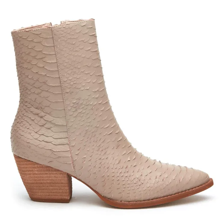 Matisse Caty Ankle Boot - Ivory Snake