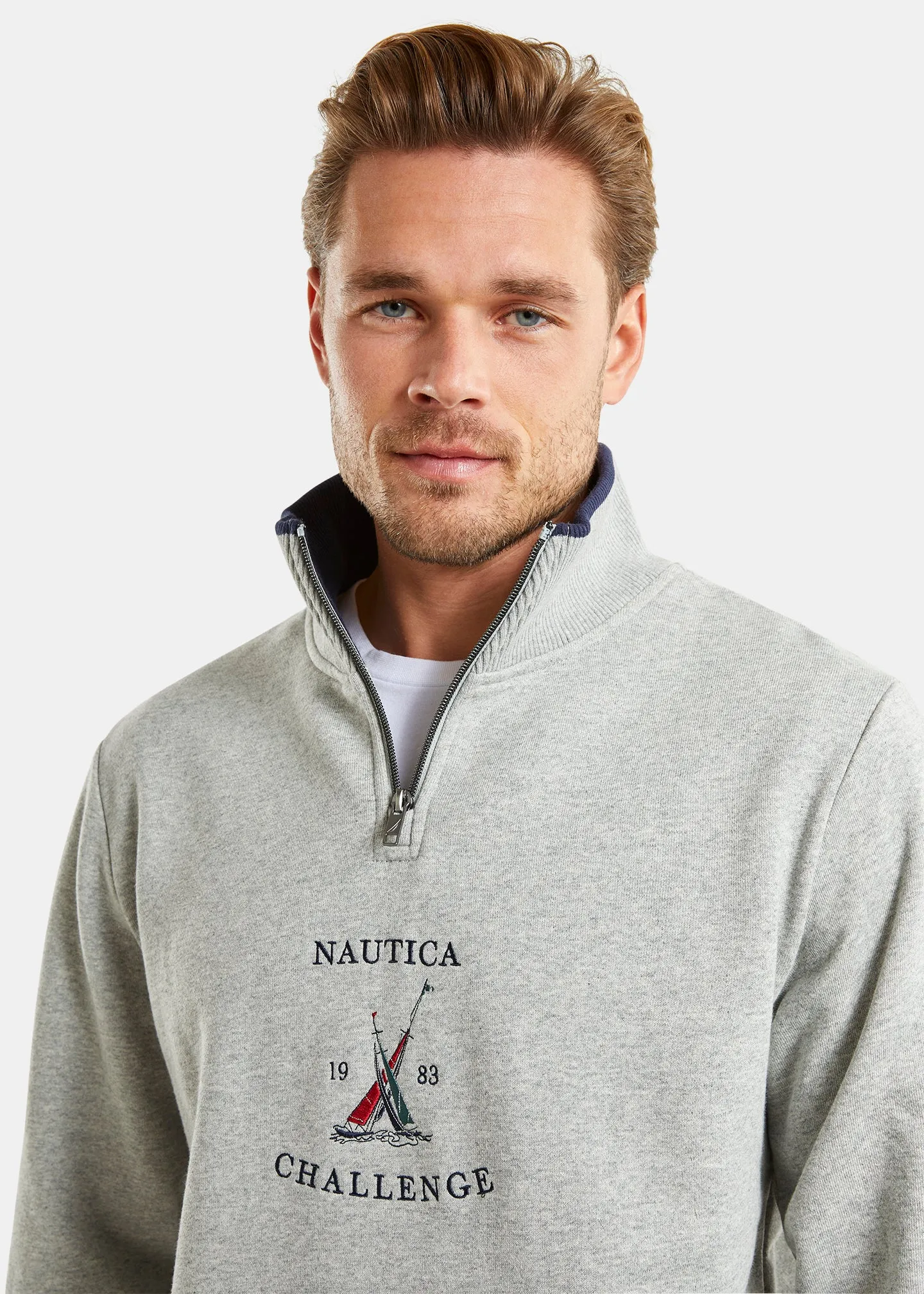 Nautica Vermont B&T 1/4 Zip Pullover