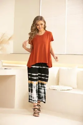 Orange by Fashion Village (Bamboo), BT-13 Bamboo Swing T-Shirt