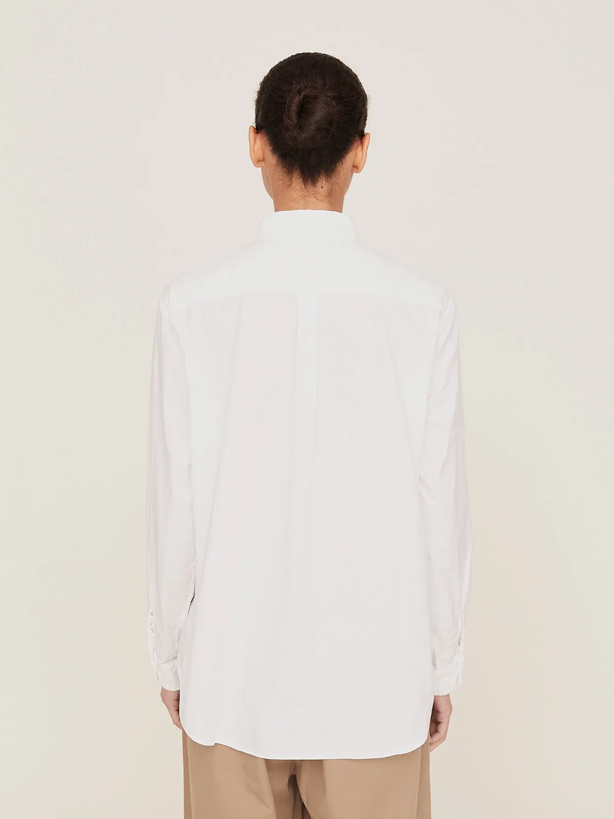 OX Clip Shirt in White