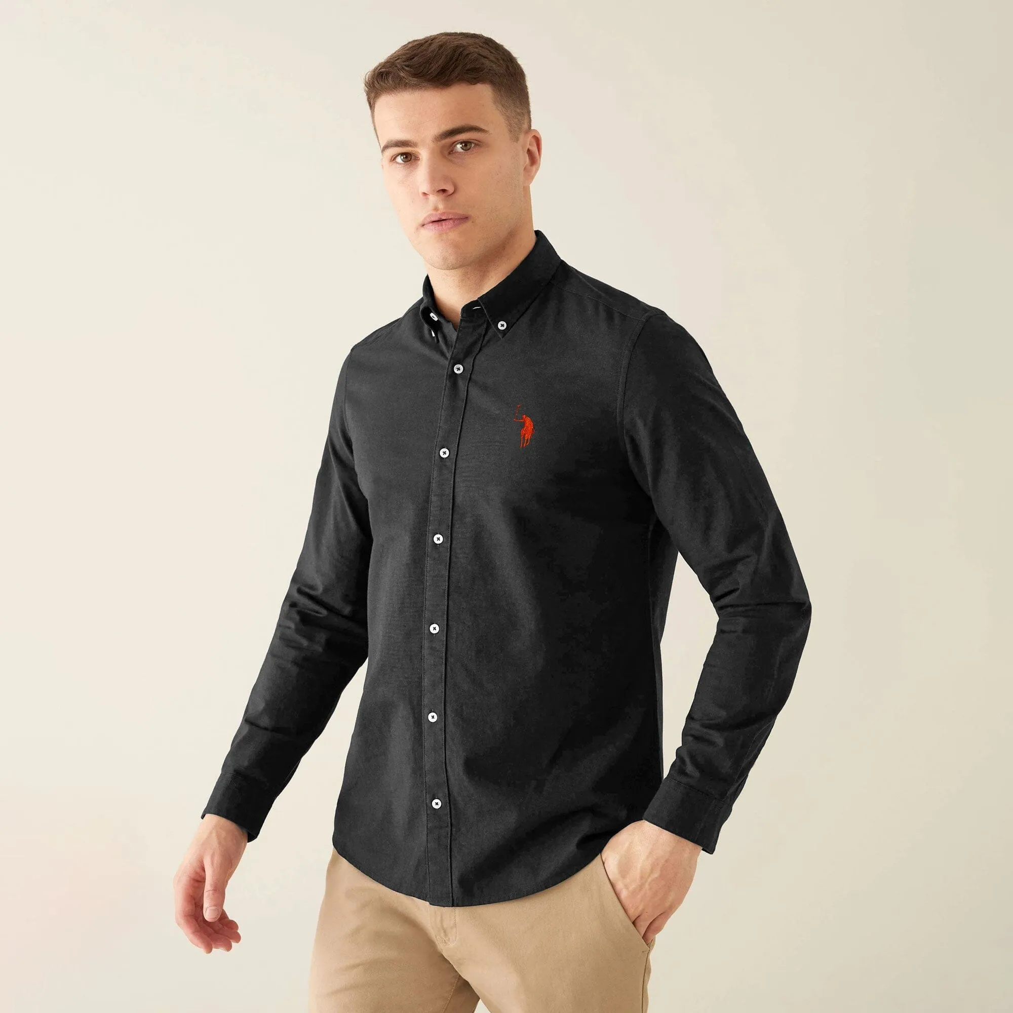 Polo Republica Men's Essentials Knitted Casual Shirt