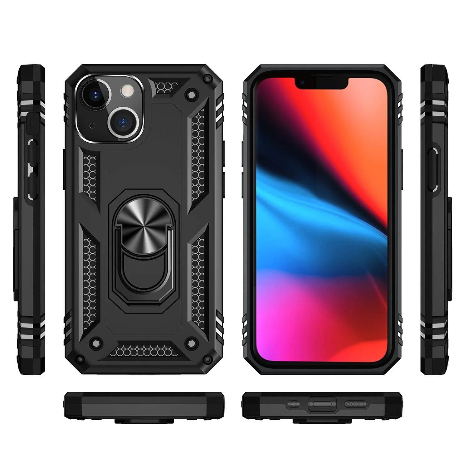 Raider Series Kickstand Case with Belt Clip - iPhone 13 Mini