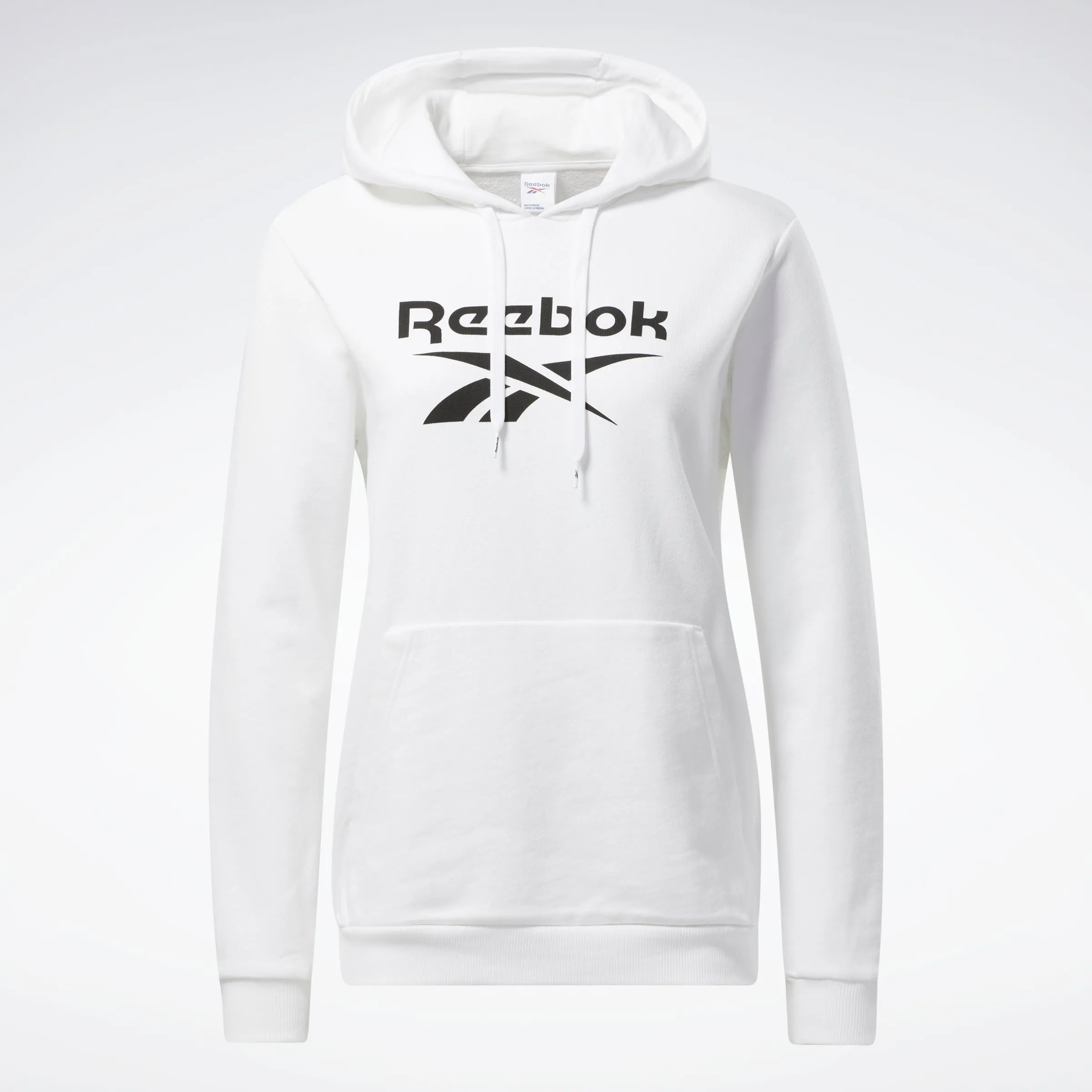 Reebok Apparel Women Classics Big Logo Hoodie White