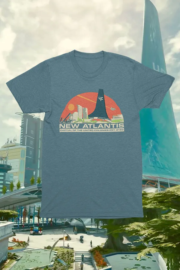 Starfield Visit New Atlantis Tee