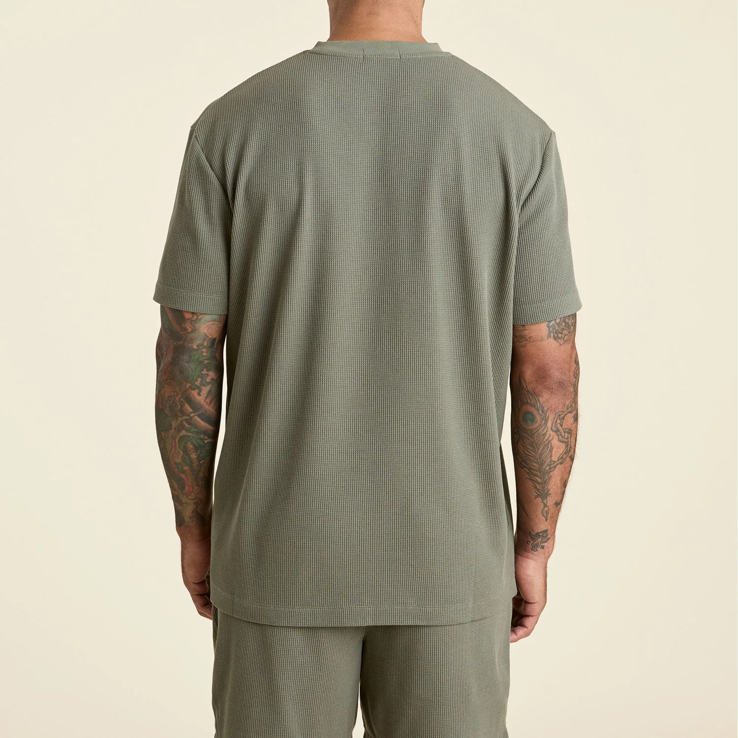 Waffle T-Shirt | Olive