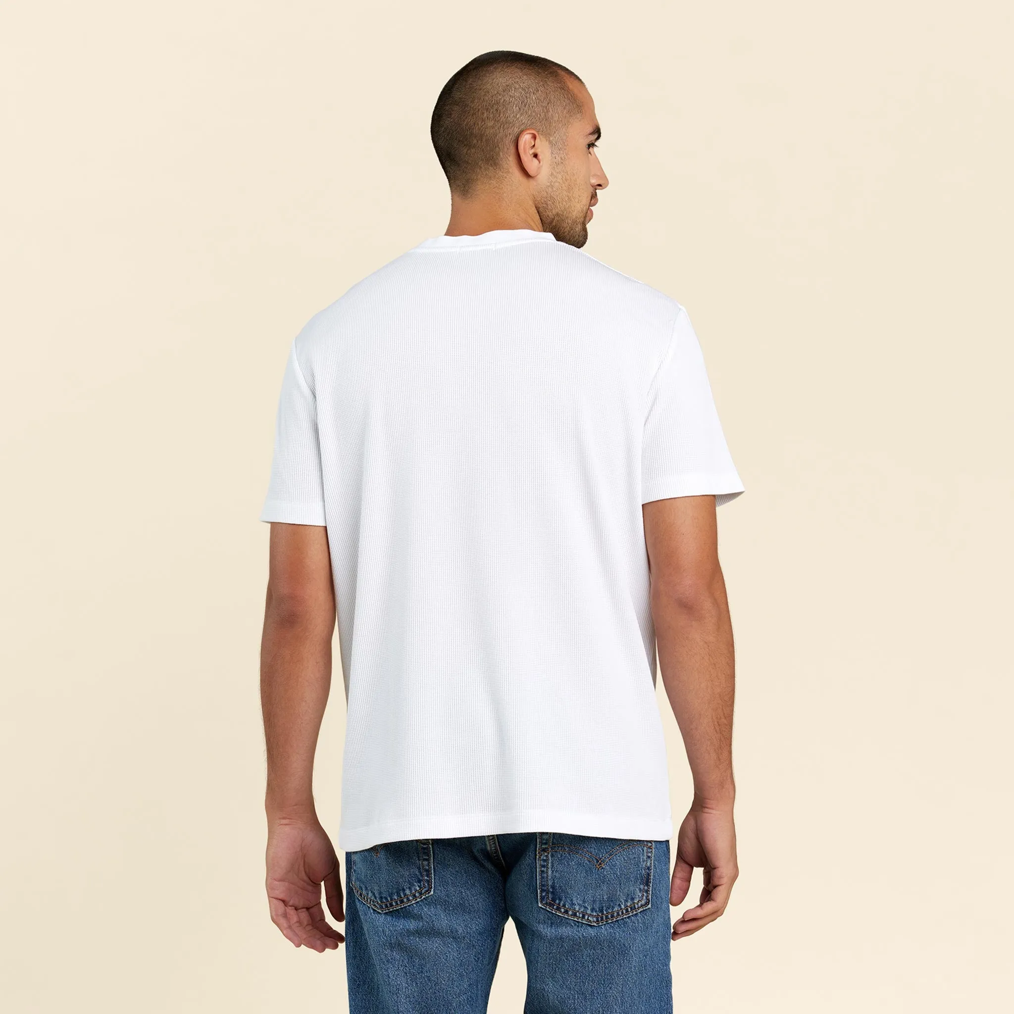 Waffle T-Shirt | White